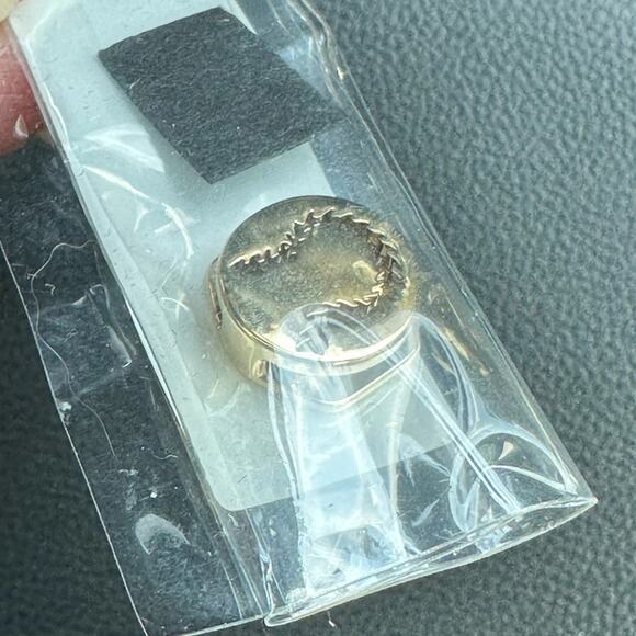 Keep Collective Baseball gold charm New - Picture 3 of 5